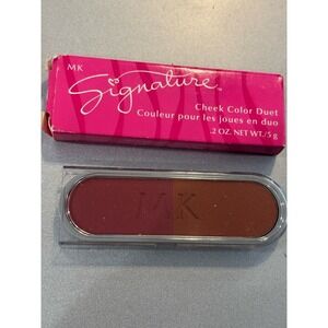 1  Mary Kay MK Signature Cheek Color Duet Blush Gold Canyon New in Box RETIRED